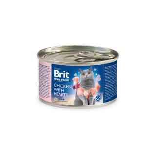 Brit Premium by Nature cat chicken with Hearts  200g