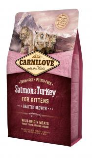 Carnilove Cat Grain Free Salmon&Turkey Kittens Healthy Growth 2kg