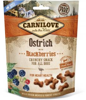Carnilove Dog Crunchy Snack Ostrich,Blackber. and fresh meat 200g