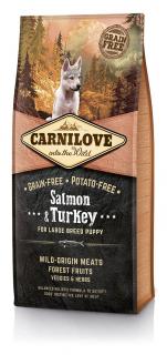 Carnilove Salmon & Turkey for LB Puppy 12 kg