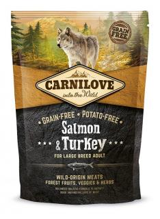Carnilove Salmon &Turkey LB 1,5kg - losos a krocan