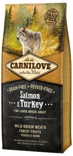 Carnilove Salmon &Turkey LB 12kg - losos a krocan