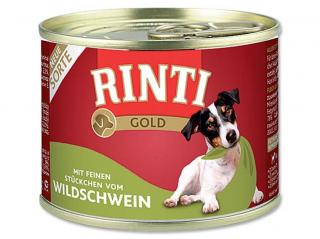 Finnern Rinti Gold konzerva pre psy diviak kúsky 185g