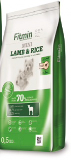 Fitmin dog mini lamb & rice 0,5 kg