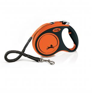 Flexi Xtreme M páska 5 m/35 kg oranžové