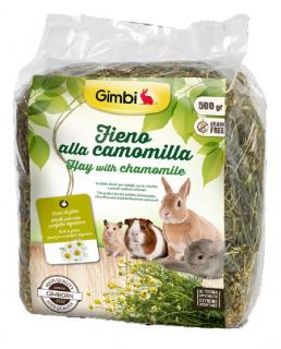 GIMBI seno pre hlodavce s harmančekom 500 g