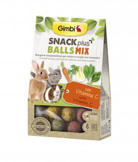 Gimbi Snack Plus guličky MIX 50G