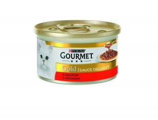 GOURMET Gold Sauce Delight 85 g hovädzie v omáčke