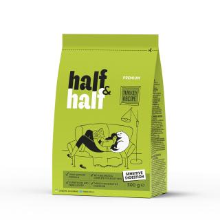 Half&Half Cat Sensitive morka granule pre mačky  0,3kg