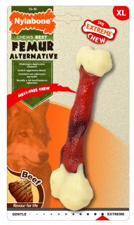 Hračka NYLAB Extreme Chew Femur Beef XL