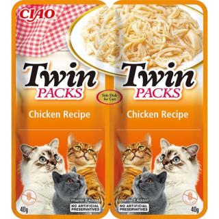 Kapsička Churu Cat Twin Packs - kura vo vývare 80 g