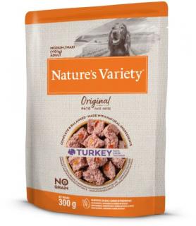 Kapsička Nature variety original pre stredné psy s morčacím mäsom 300 g