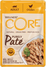 Kapsička Wellness Core Cat Paté kura 85g