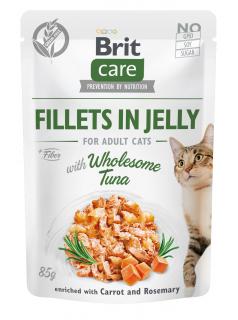 Kapsičky Brit Care Cat Fillets in Jelly with Wholesome Tuna 85 g
