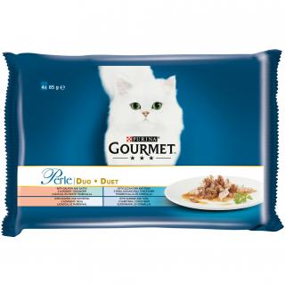 Kapsičky Gourmet Perle Duo Multipack rybie Duo 4x85g