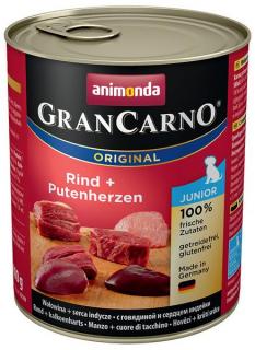 Konzerva Animonda Grand Carno Junior hovädzie a morčacie srdce 800 g