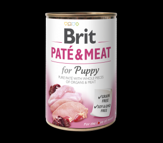 Konzerva Brit Pate & Meat Puppy 400 g