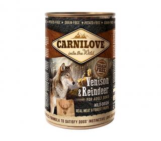 Konzerva Carnilove Wild Meat Venison&Reindeer 400 g