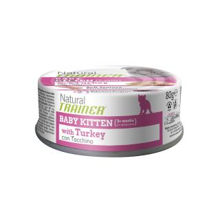 Konzerva Natural Trainer Cat BABY KITTEN moriak 80 g