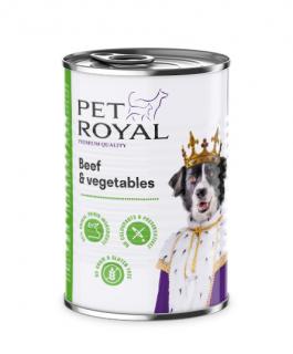 Konzerva  Pet Royal hovädzie a zelenina 400 g