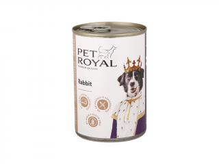 Konzerva Pet Royal pre psov králik 400g