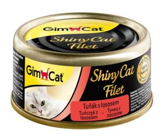 Konzerva ShinyCat filet tuniak s lososem 70 g