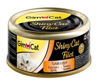 Konzerva ShinyCat filet tuniak s tekvicou 70 g