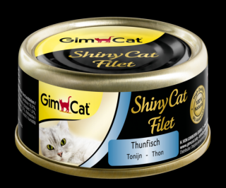 Konzerva ShinyCat Tuna fillet vo vlastnej šťave 70g