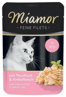 Miamor Feine Filets tuniak+krab 100 g