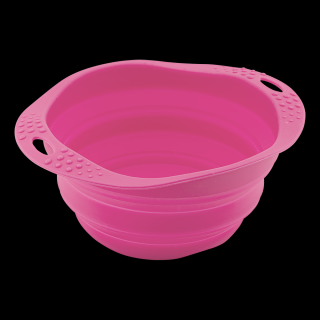 Miska Beco Bowl Travel S, ružová (14,5 cm/0,37 l)