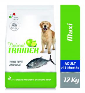 Natural Trainer Maxi Adult ryba a ryža 12 kg