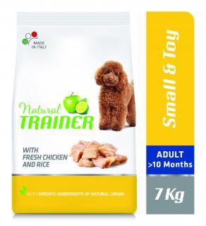 Natural Trainer Small & Toy Adult kura a ryža 7 kg