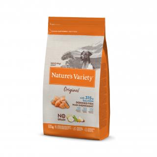 Nature's Variety original no grain mini adult dog s lososom  1,5 kg