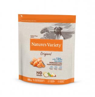 Nature's Variety original no grain mini adult dog s lososom  600 g