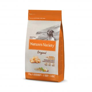 Nature's Variety Original pre malé psy s kuracím 1,5 kg