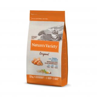 Nature's Variety Original pro kastrované mačky s lososom 1,25 kg