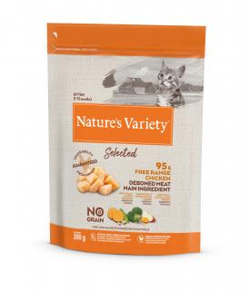 Nature's Variety selected kitten s kuracím 300 g