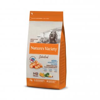 Nature's Variety selected medium adult dog s lososom 2 kg