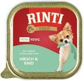 Paštéta RINTI GOLD Mini jeleň + hovezi 100 g