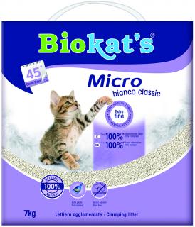 Podstielka BIOKATS MICRO BIANCO 7kg