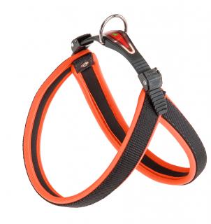 Postroj Ferplast AGILA FLUO 2 HARNESS ORANGE