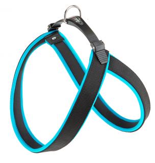 Postroj FERPLAST AGILA FLUO 5 HARNESS modrý