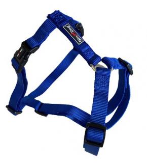 Postroj Gimborn Nylon H 1,0x33-44cm modrý