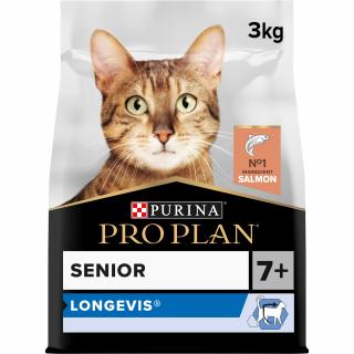 Pro Plan Cat Longevis Senior losos 3 kg