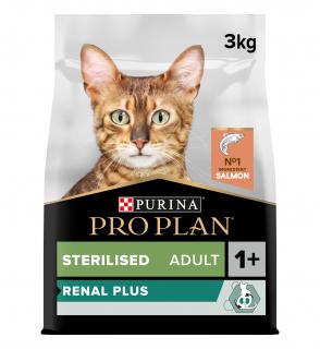 Pro Plan Cat Renal Plus Sterilised losos 3 kg