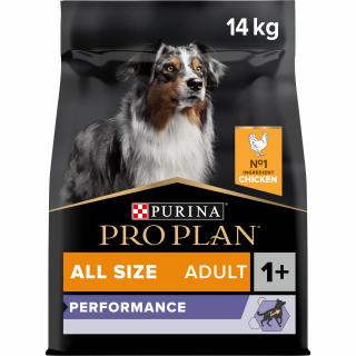 Pro Plan Dog Performance Adult All Sizes kura 14kg