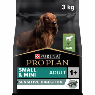 Pro Plan Dog Sensitive Digestion Adult Small&Mini jahňacie 3kg EXPIRÁCIA január (30.01.2025)