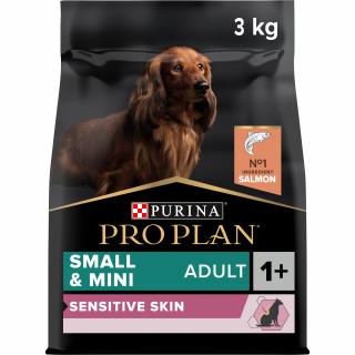 Pro Plan Dog Sensitive Skin Adult Small&Mini losos 3kg EXPIRÁCIA január (30.01.2025)