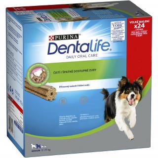 Purina Dentalife Medium Multipack 24 tyčiniek