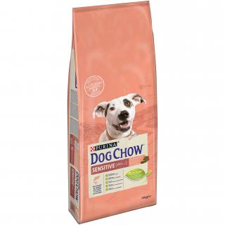 Purina Dog Chow Sensitive losos & ryža 14 kg
